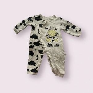 Baby Cow Print Onesie